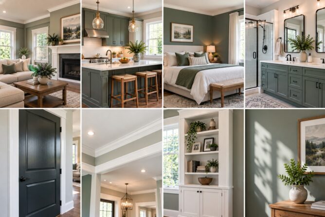 interior painting for cabinets doors and trim